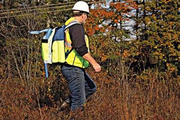 High Visibility Rucksack für Empfänger